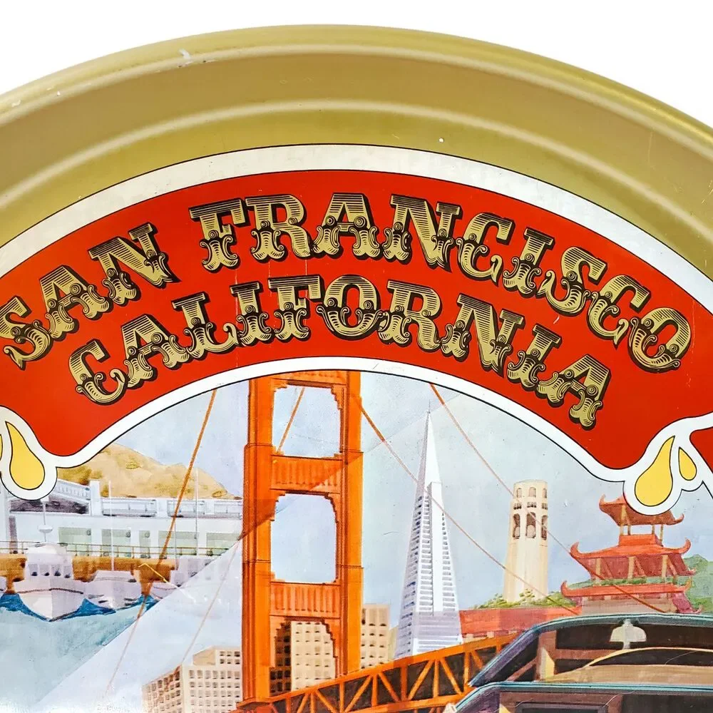 Vintage 1979 San Francisco Golden Gate Expo Tray